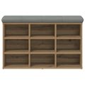 vidaXL Lavička na topánky Artisan Dub 82x32x50 cm Engineered Wood