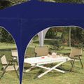 vidaXL Prístrešok na párty 575 x 288 x 245 cm Modrá Oxfordská látka