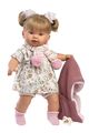 Llorens 42286 ALEXANDRA - realistická bábika so zvukmi a látkovým telom - 42 cm