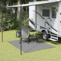 vidaXL Koberec do stanu antracit 2,5x2 m