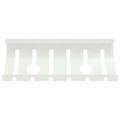 vidaXL Úložný box na káble pod stôl 2 ks Biela 44 x 11,5 x 13,5 cm