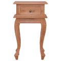 vidaXL Nočný stolík 35x30x60 cm masívne mahagónové drevo