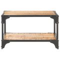 vidaXL Konferenčný stolík z mangovníkového dreva 60x60x35 cm