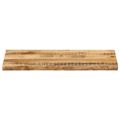 vidaXL Stolová doska živá hrana 90x40x2,5 cm masívny surový mangovník