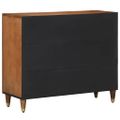 vidaXL Servírovacia skriňa Hnedá 90 x 33 x 75 cm Masívne mango drevo