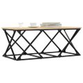 vidaXL Konferenčný stolík dub sonoma 100x49x40 cm kompozitné drevo