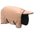 vidaXL Plášť pre kone Kapučínová 135 cm Polyester