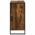 vidaXL Servírovacia skriňa Dymová dub 79 x 36 x 75.5 cm