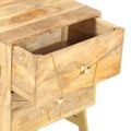 vidaXL Nočný stolík 40x30x50 cm masívne mangovníkové drevo