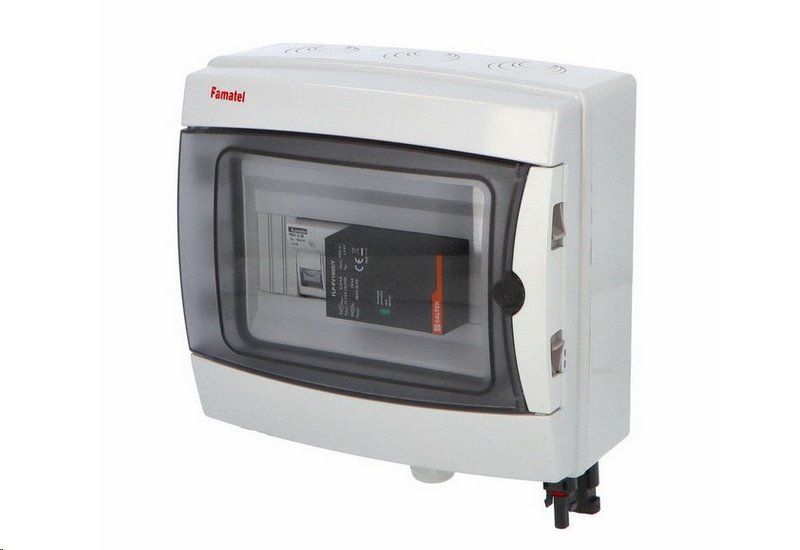 Rozvaděč SolarBOX FAMATEL fr005 T1+T2 (1000V DC) pro 1 string IP65 certifikovaný