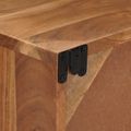vidaXL TV skrinka s úložiskom s dverami Prírodná 105 x 30 x 22,5 cm