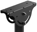 Neomounts CL35-440BL16L  Flat Screen Ceiling Mount (Height: 106-156 cm) Držák, VESA, stropní, pro LCD a TV, úhloprícka 37–70", nosnost 50kg, nastavení výšky 106–156cm, náklon 25°, otácení 360°, rotace