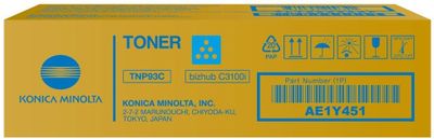 toner MINOLTA TNP93 cyan Bizhub i-SERIES C3100i (4000 str.)