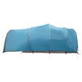 vidaXL Tunelový stan 370 x 275 x 210 cm Modrá Polyester a oceľ