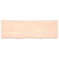 vidaXL Kúpeľňová doska 180x60x(2-6) cm neošetrený masív