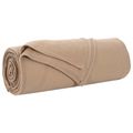 vidaXL Prikrývky na hodenie 6 ks ťavová 350 x 270 cm 8.09 kg Flís