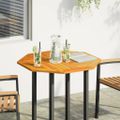 vidaXL Stolová doska 80x80x2,2 cm osemuholník masívna akácia