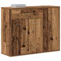 VidaXL Príborník Old Wood 88x30x70 cm Engineered Wood