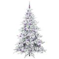 vidaXL Umelý Sklápací Vianočný Stromček Biela 180 cm PVC a oceľ