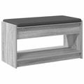 vidaXL Predsieňová lavica Sivá Sonoma 83 x 38 x 45 cm