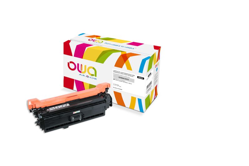 OWA Armor toner kompatibilný s HP CE400A, 5500st, čierna/black