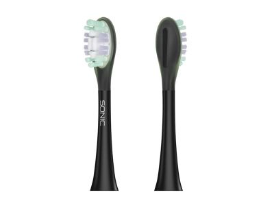 Hlavica pre zubné kefky TEESA Sonic Elite Black mäkké