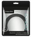 Kábel USB Kruger&Matz KM1263 USB/USB-C 10Gbps 1m čierny