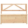 vidaXL Úložná lavica 120 cm borovicový masív