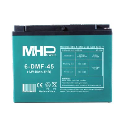 Bateria olovená 12V / 45 Ah MHPower 6-DMF-45 GEL Trakčná