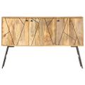 vidaXL Komoda 118x30x75 cm mangovníkový masív
