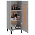 vidaXL Komoda sivý dub sonoma 34,5x34x90 cm spracované drevo