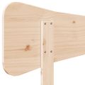 vidaXL Čelo postele 150 cm masívna borovica