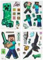 Sada nálepiek na okno Minecraft