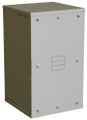 Solarix Rozvaděč nástěnný SENSA 21U 600mm, dveře sklo, RAL 7035, SENSA-21U-66-11-G Rozvadec, 21U, 600 × 600 mm, sklenené dvere, IP 20, 19" standard, perforace, RAL 7035, 39 kg