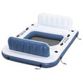 Bestway Hydro-Force plávajúci ostrov 2 ks PVC Biela a modrá