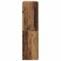 vidaXL Kancelársky kabinet Staré drevo 60 x 32 x 115 cm