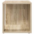 vidaXL Príručný stolík dub sonoma 33x33x34,5 cm kompozitné drevo