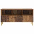 vidaXL TV skrinka 102 x 34,5 x 50 cm Staré drevo Kompozitné drevo