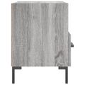 vidaXL Nočný stolík sivý sonoma 40x35x47,5 cm kompozitné drevo