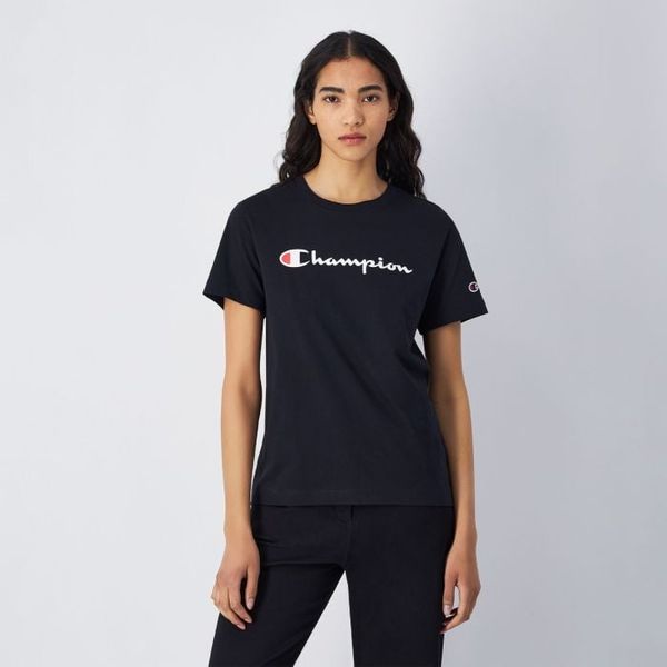 Dámske tričko Big Logo Jersey Black - Champion