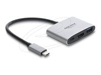 Delock - Dokovacia stanica - pre smartfón, tablet, laptop - USB-C - HDMI