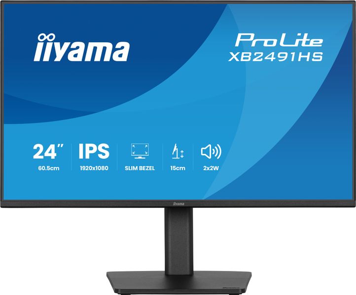 iiyama ProLite/XB2491HS-B1/23,8''/IPS/FHD/120Hz/1ms/Čierna/3R