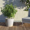 Granisil granitový květináč MONTI 35 cm Čierny
