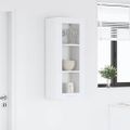 vidaXL Závesná skrinka Biela 40 x 31 x 100 cm Kompozitné drevo