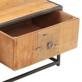 vidaXL Konferenčný stolík 90x50x35 cm masívne recyklované drevo