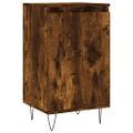 vidaXL Komody 2 ks dymový dub 40x35x70 cm kompozitné drevo