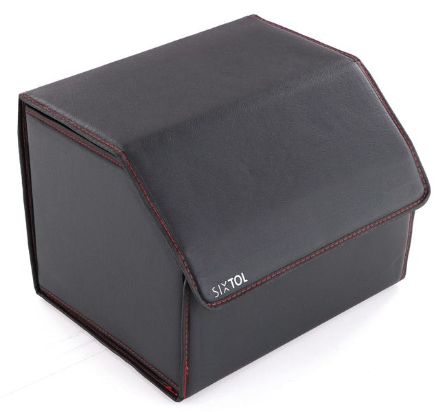 Organizér do kufru auta CAR COMPACT LEATHER M, 1 přihrádka, skládací, s víkem SIXTOL