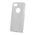 Glitter 3v1 case pre iPhone 7 / 8 / SE 2020 / SE 2022 strieborný