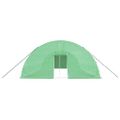 vidaXL Fóliovník s oceľovým rámom zelený 60 m² 10x6x2,85 m