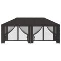 vidaXL Kryt altánku s bočnými stenami Antracitová 600,5 x 300,5 cm